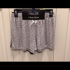 2 Pack Rene Rofe Sleep Shorts